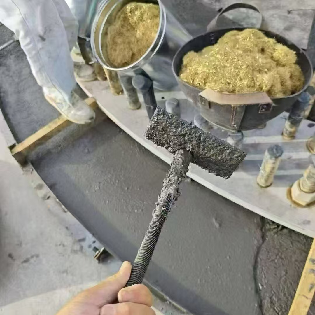 德化C120钢纤维高强无收灌浆料 轧机压缩机汽轮机发电机锻压设备底座灌浆材料